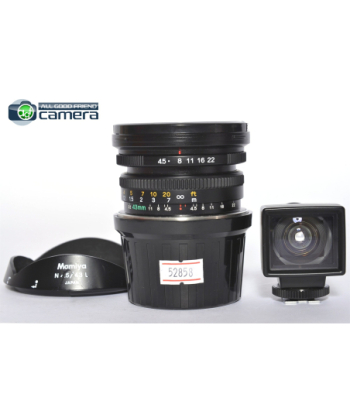 Mamiya N 43mm F/4.5 Lens w/Viewfinder for 7 7II Camera *MINT-*